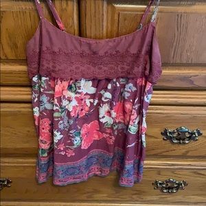 Floral tank